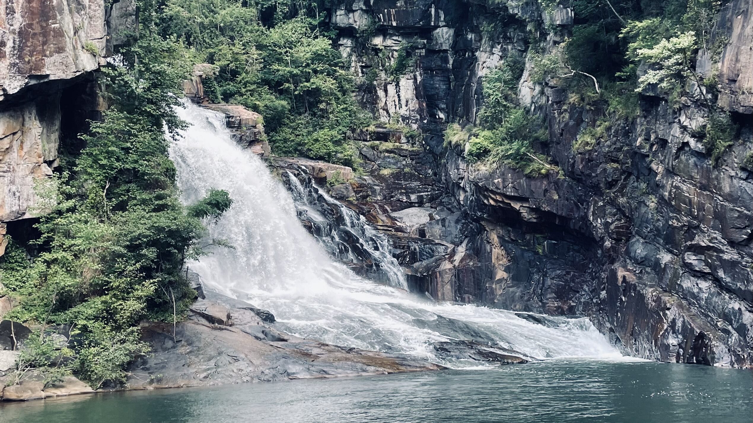 Hurricane Falls in Tallulah Gorge